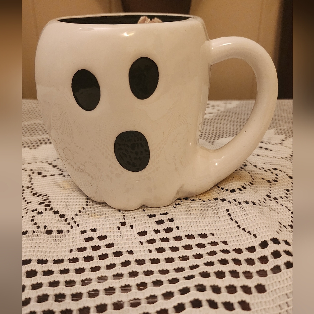 Ghost Design White Mug